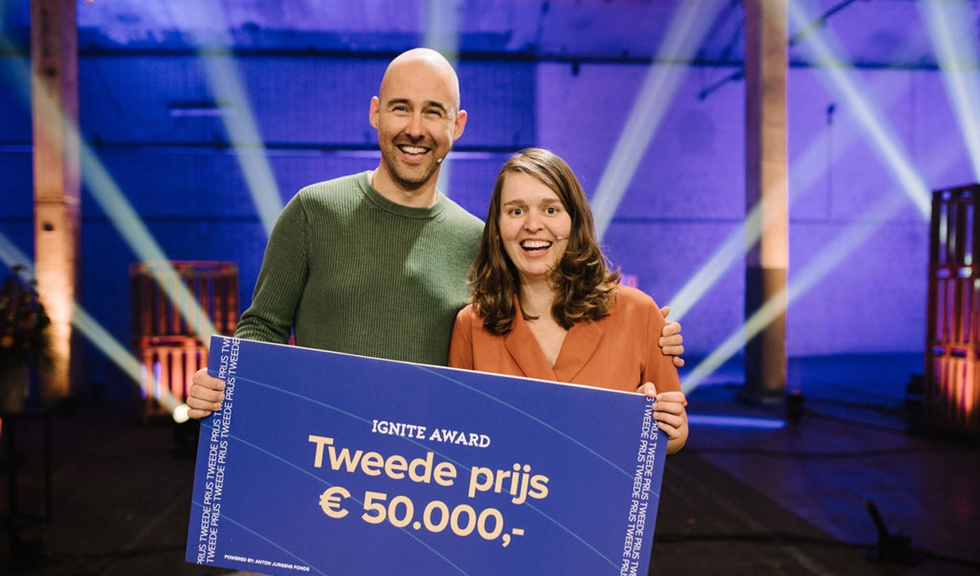 Sociaal ondernemers Hanna du Pré en Peter van Putten van InnAut uit Den Bosch zijn tweede geworden in de IGNITE Award 2021.