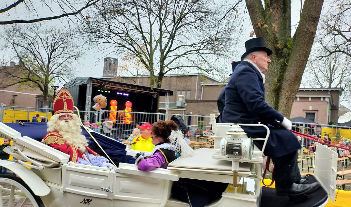 Intocht van Sinterklaas in Oss.