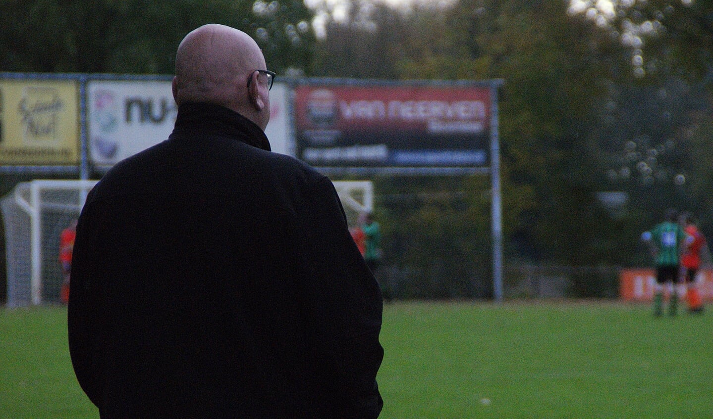 Trainer Wilfred Schoonderbeek zag zijn Hapse Boys opnieuw verliezen.