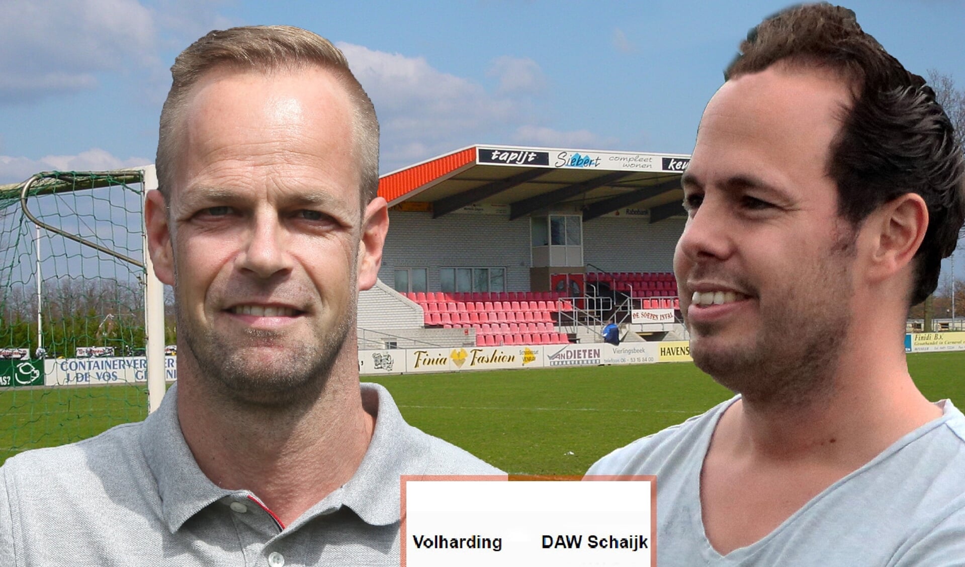 Johan Vulling en Rob van der JVen zien elkaar zondag in Vierlingsbeek