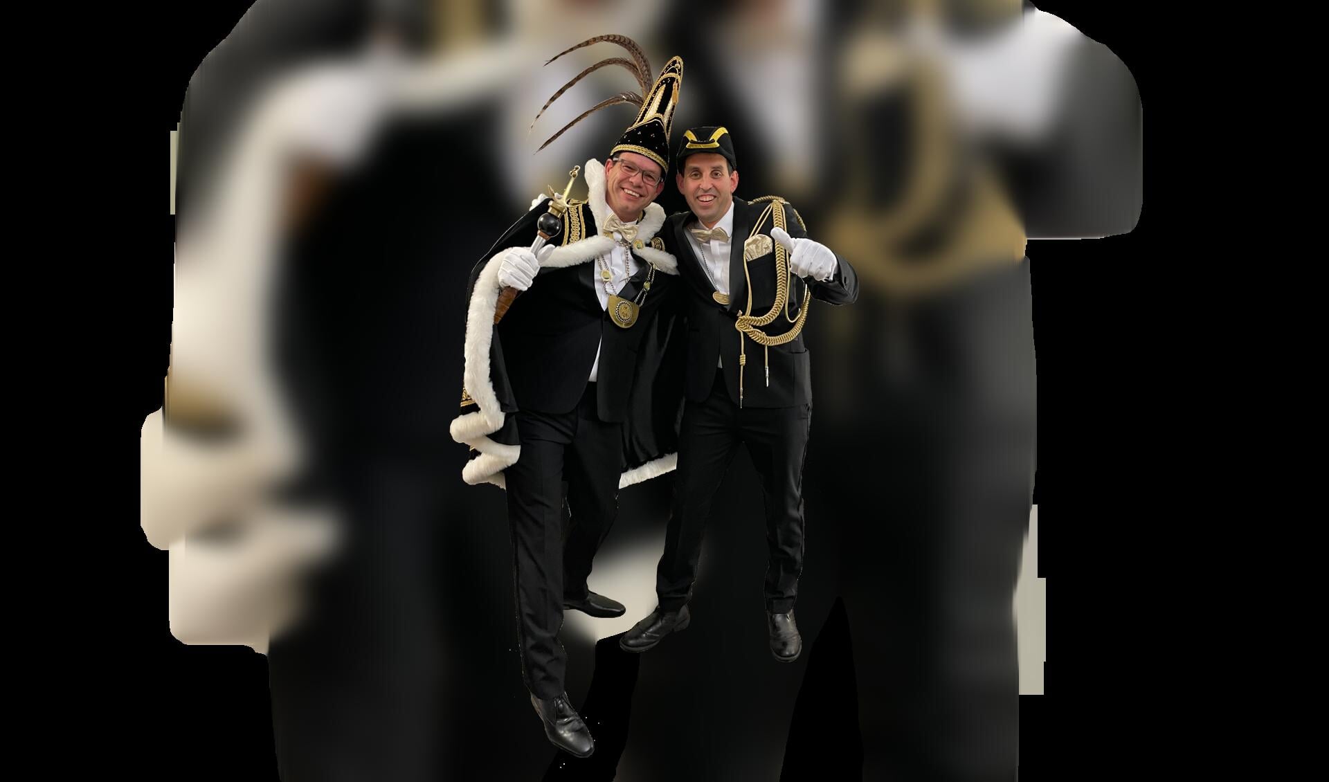 Prins Hans d'n uurste en Adjudant Stefan regeren tijdens carnaval over 't Waoterrijk. Hun motto: '55 JAOR WAOTERRIJK: ‘TIS NET UNNE FILM!'  