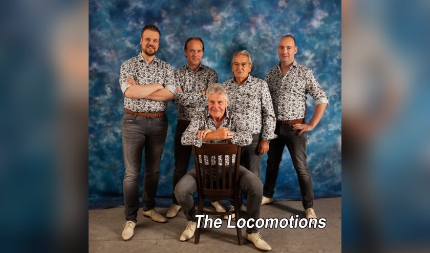 <p>De mannen van The Locomotions.</p>  