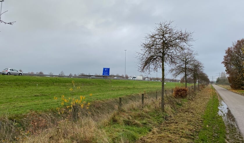 <p>Een geluidswal naast de A73 bij Linden zou geluidsoverlast voor bewoners van het dorp moeten beperken.</p>  