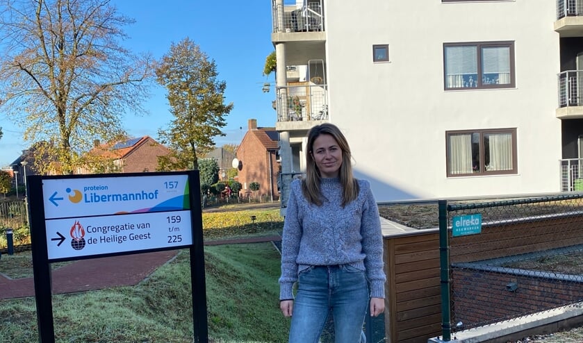 <p>Annita Brons dingt met het plan voor het Ontmoetingsbos achter zorgcentrum Libermannhof mee naar de prijs in de wedstrijd Gewoon Bijzonder Zorgidee van Proteion. </p>