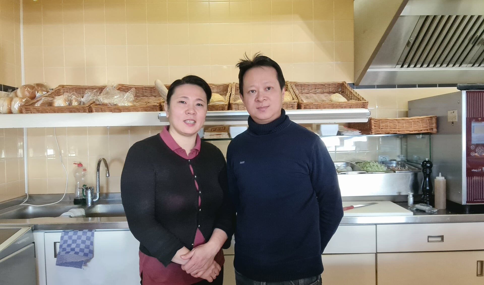 Monica Yee en Mark Li, eigenaren van Het Franse Bakkertje.