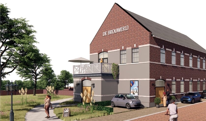 <p>Een impressie van een mogelijke bestemming van het gemeentelijk monument bij de Gennepermolen. </p>