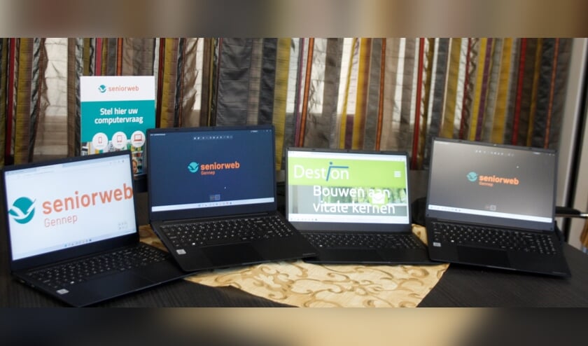 Door een schenking uit het RVC-fonds Leefbaarheid van Wooncorporatie Destion beschikt de Gennepse KBO over nieuwe laptops.
