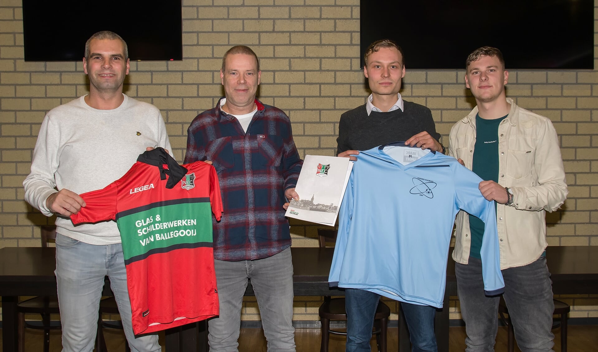 De SJO Vianen Vooruit/HBV en NEC Nijmegen gaan samenwerken.