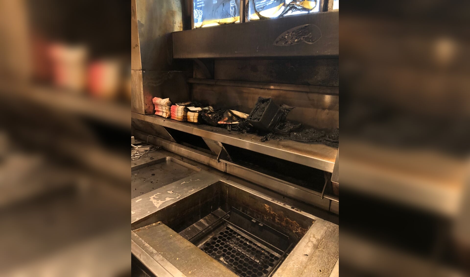 Flinke schade na een keukenbrand op zondag 19 december bij De Spijker in Beers.