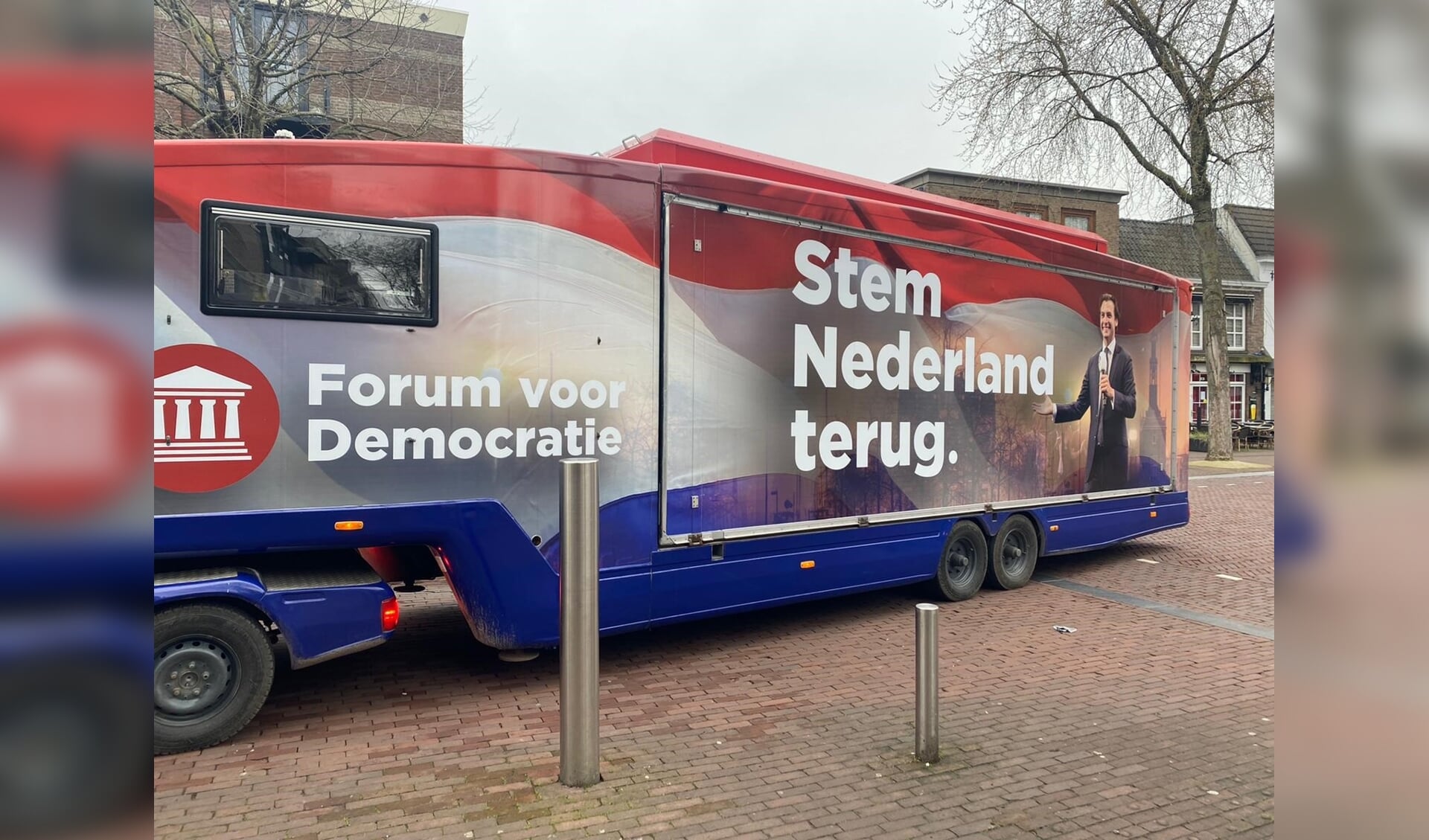 Forum voor Democratie in Oss. (Foto: Hans van der Poel)