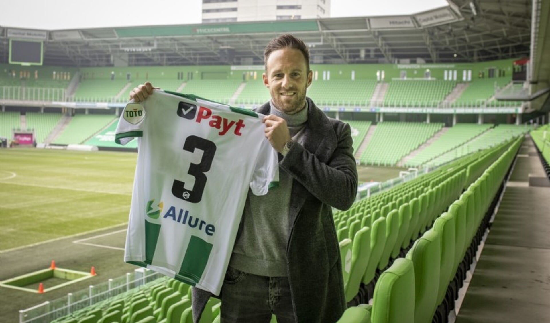 Bart van Hintum. (Foto: website FC Groningen)