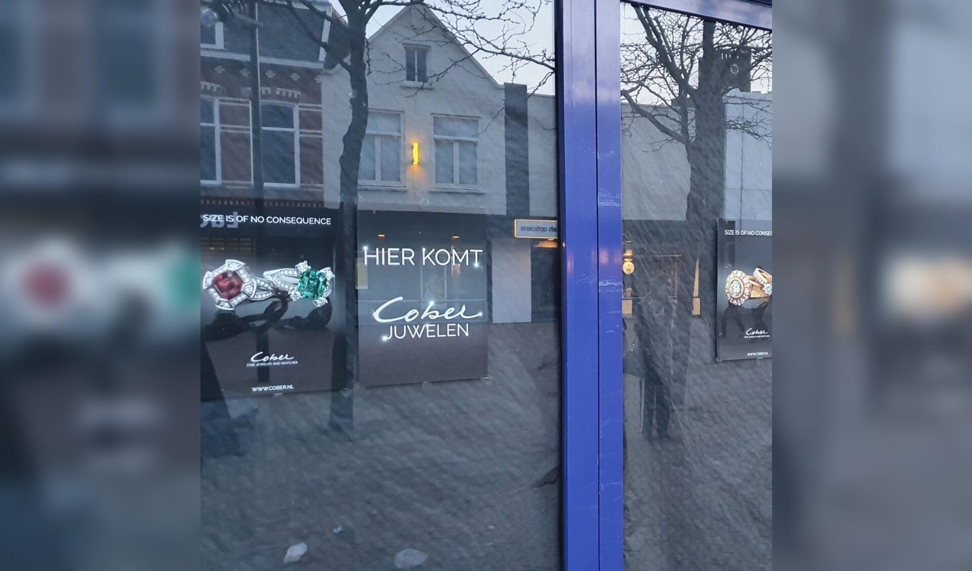 Cober Juwelen na 30 jaar Houtstraat naar nieuw pand aan Walplein.
