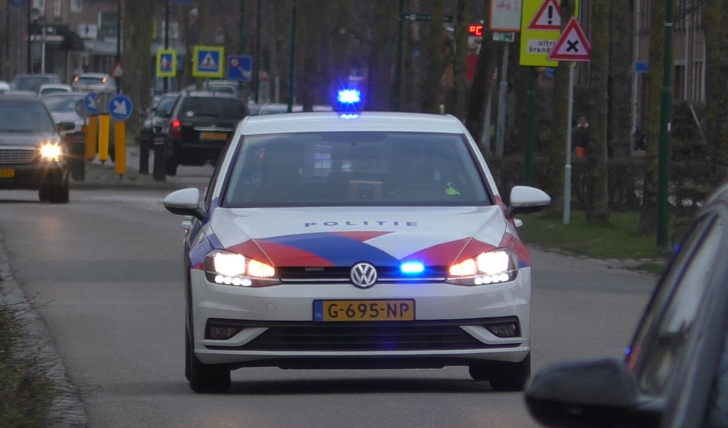 Fietser aangereden door auto in Heesch. (Foto: Thomas)