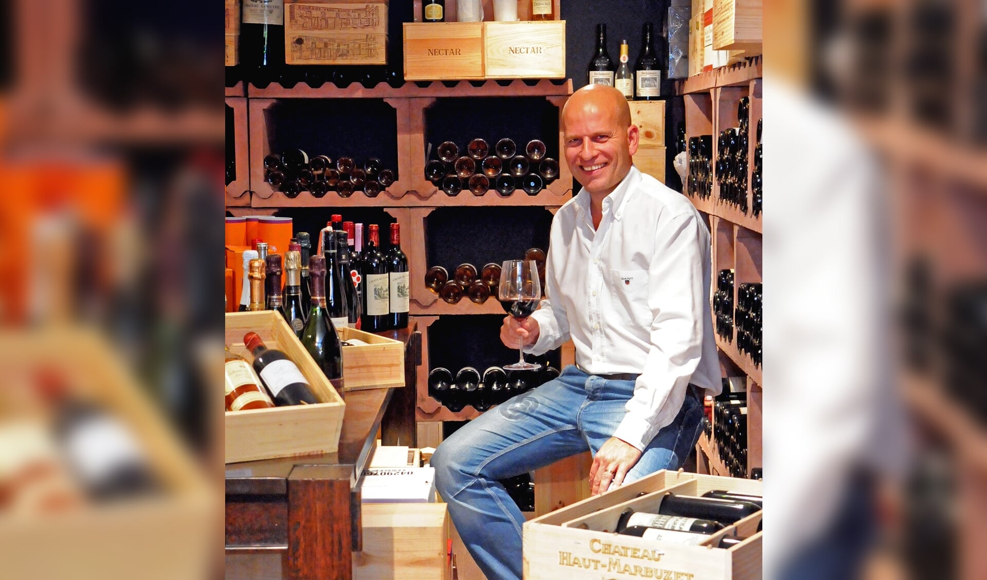 Marco van Bergen opent binnenkort in Uden een wijnspeciaalzaak.