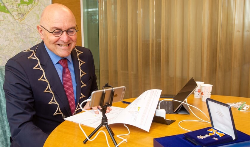 <p>Burgemeester Kees van Rooij.</p>