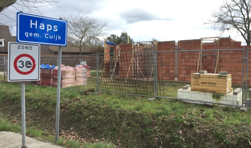 <p>Woningbouw in Haps.</p>