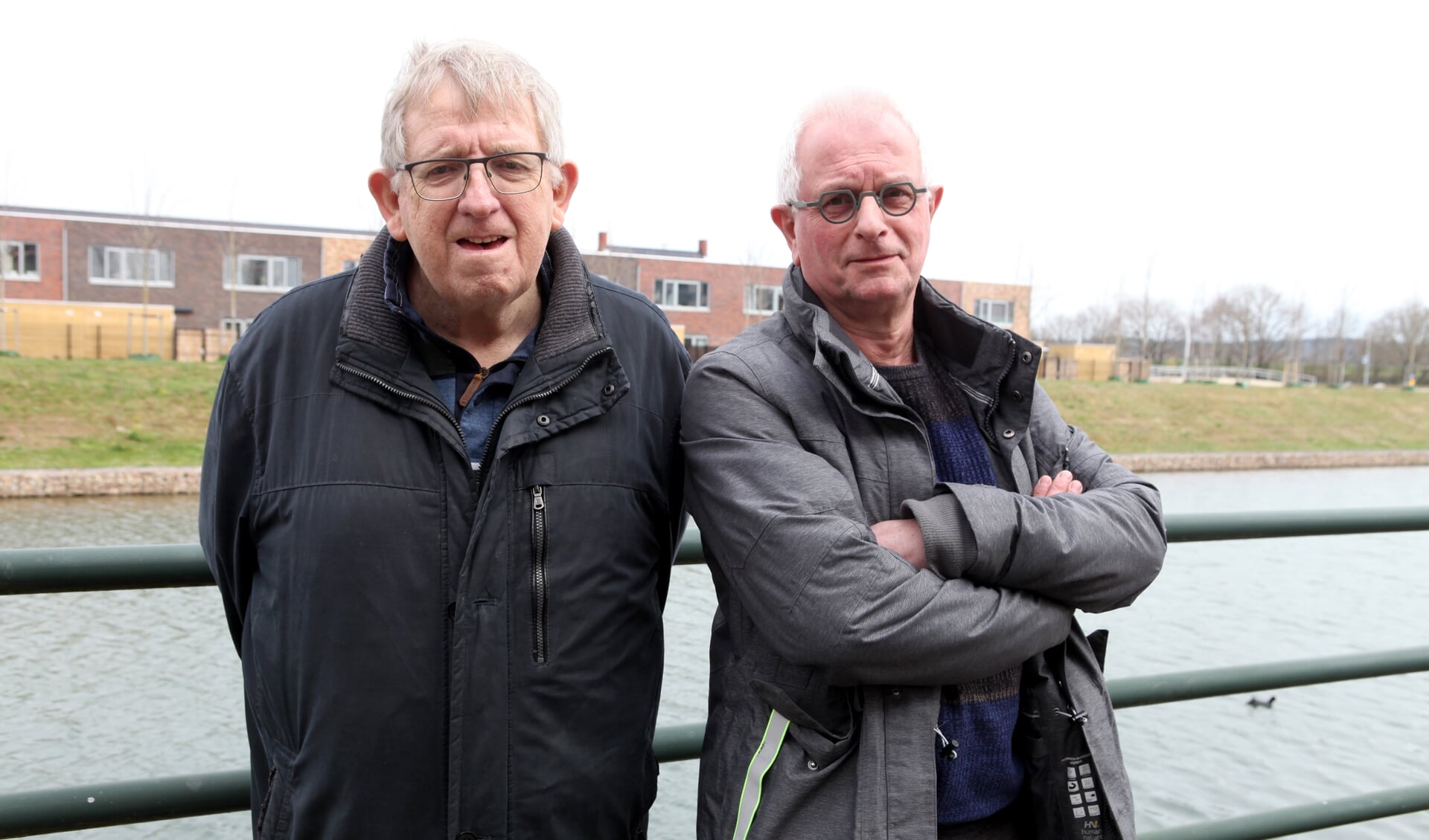 De JVC Cuijk-bestuursleden Sjaak Wellesen (links) en Jacques Arts hebben vertrouwen in de toekomst.