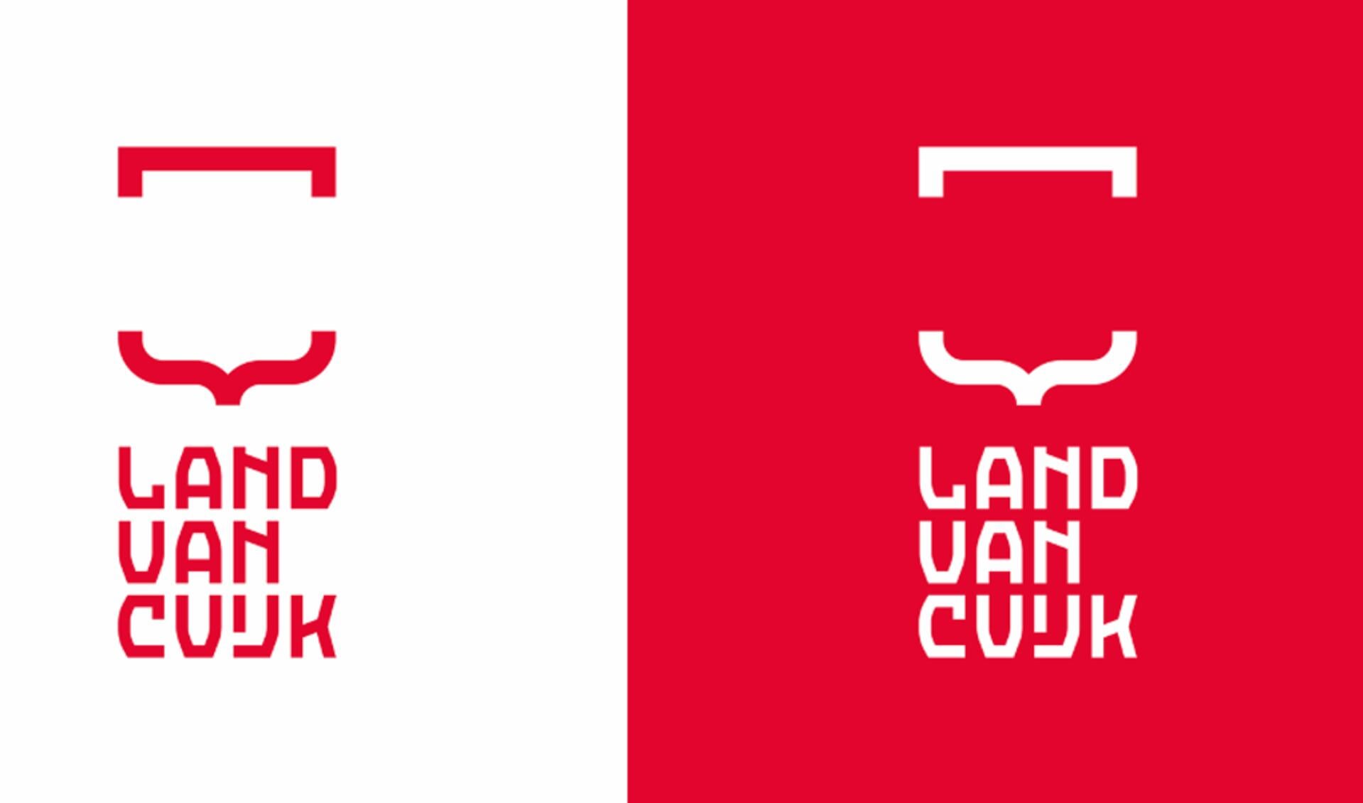 Het nieuwe logo van gemeente Land van Cuijk. 