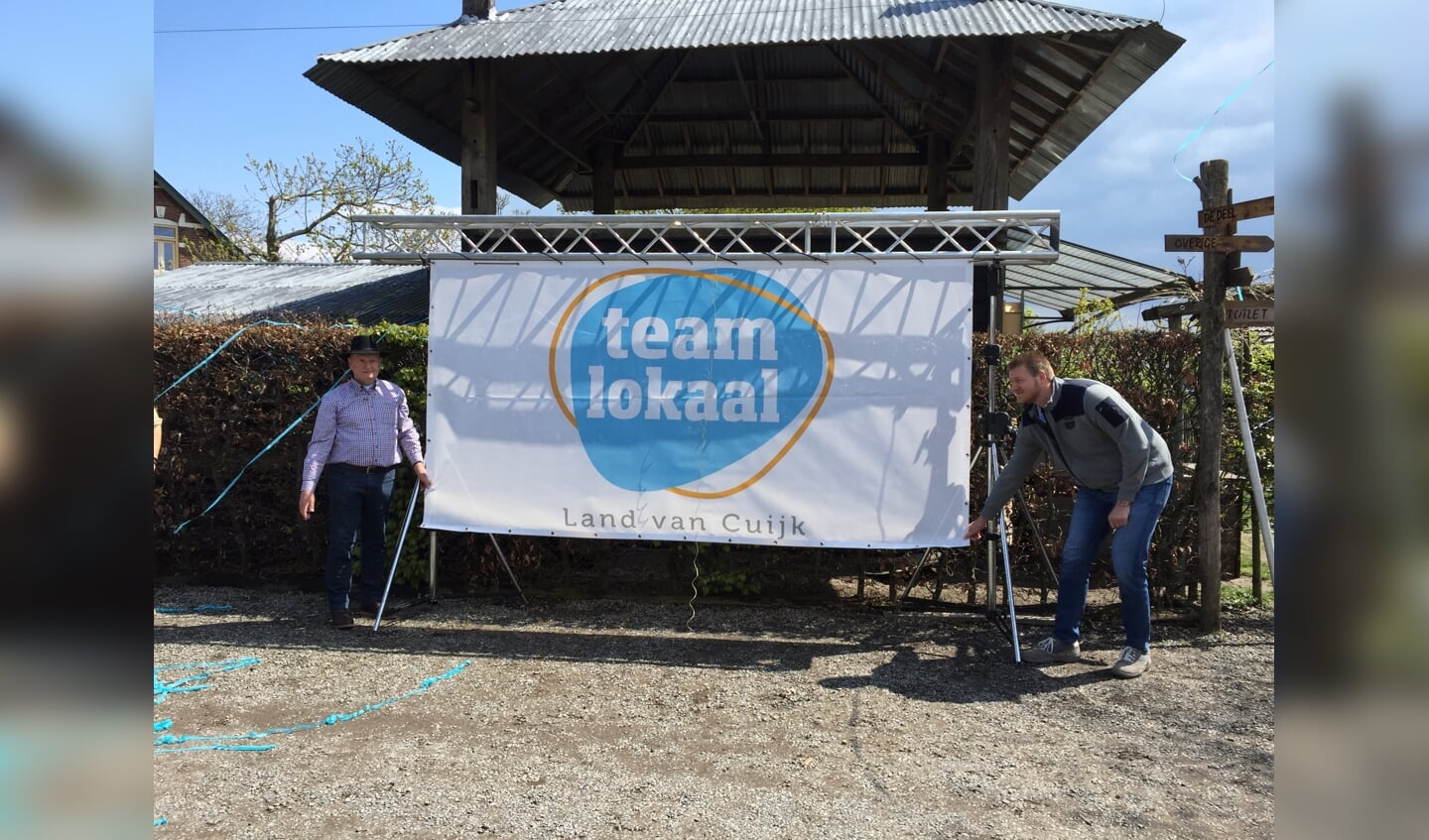 Afgelopen vrijdag werd de naam en het logo van de nieuwe lokale partij 'Team Lokaal' gepresenteerd.