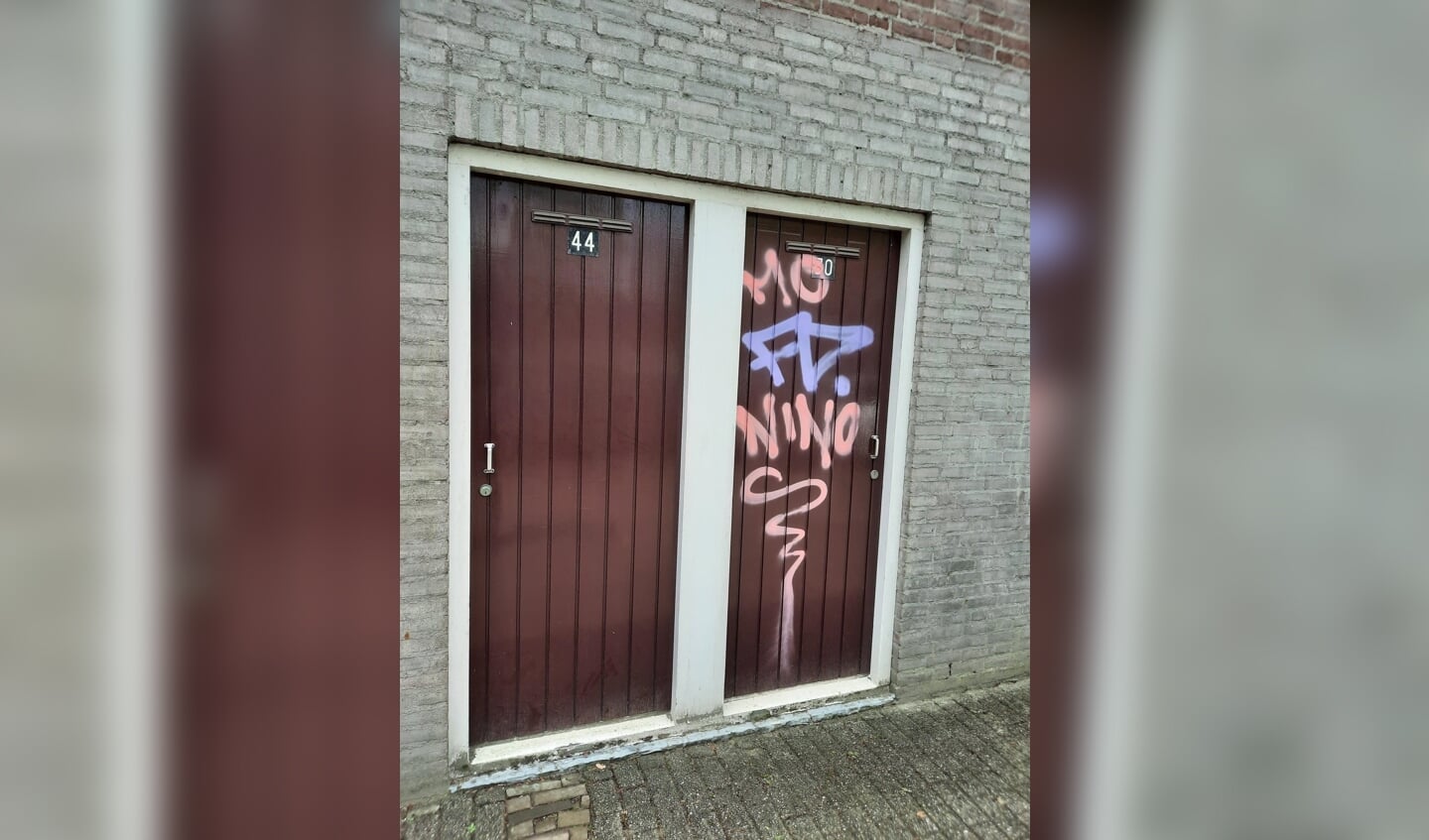 Graffitispuiters actief in Winkelcentrum Ussen