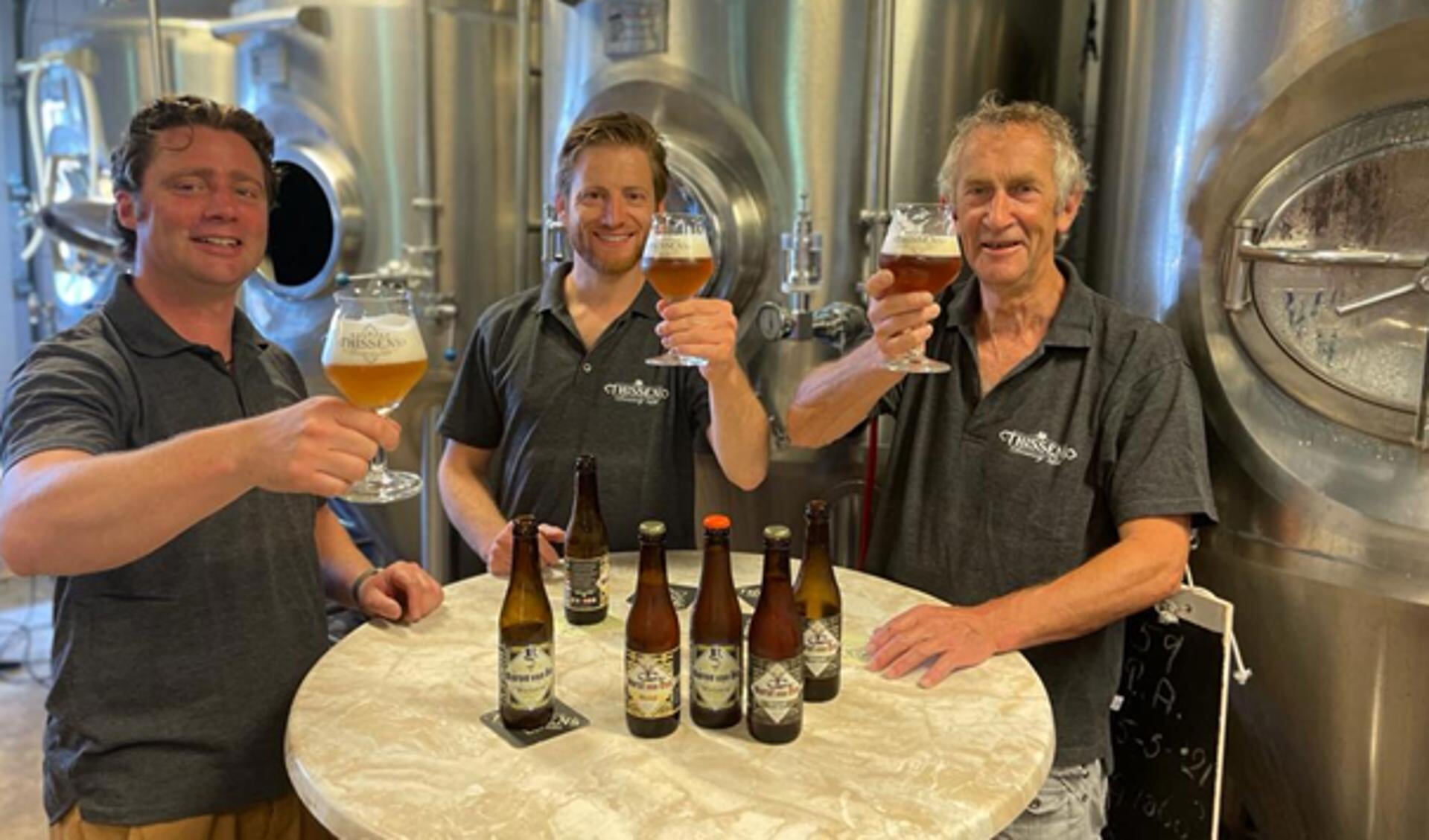 Joost Thissen, Eric Frunt en Henry Thissen