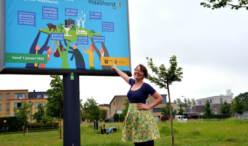 <p>Christa is al druk bezig mensen te werven voor haar partij. (foto: Henk Lunenburg)</p>