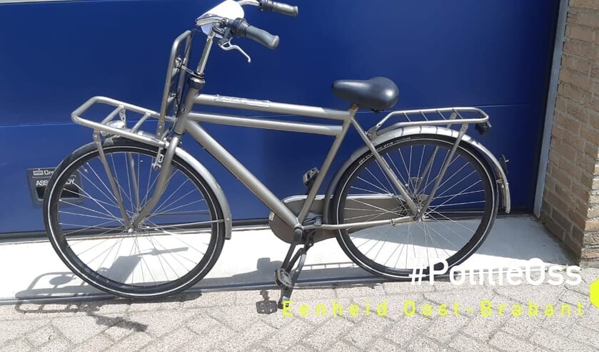 De fiets in Oss. (Foto: politie Oss)