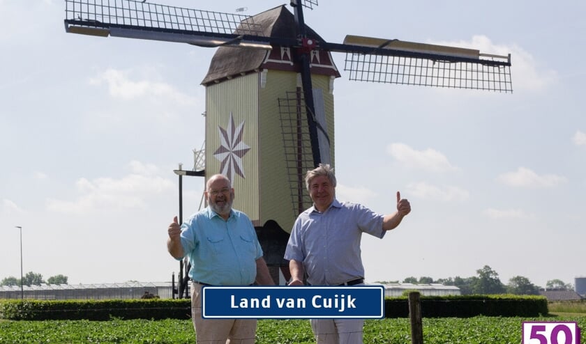 <p>Ger Konings en Dick Schouw zijn vastberaden het Land van Cuijk te veroveren.</p>