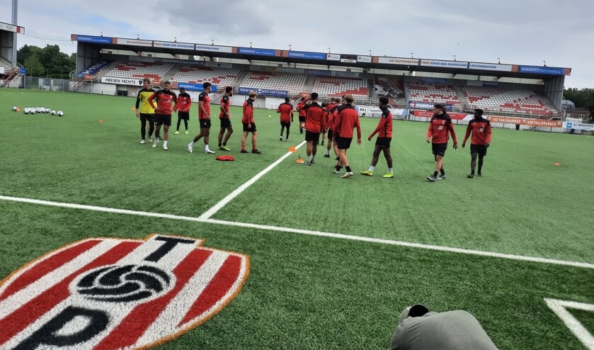 De eerste training van TOP Oss.