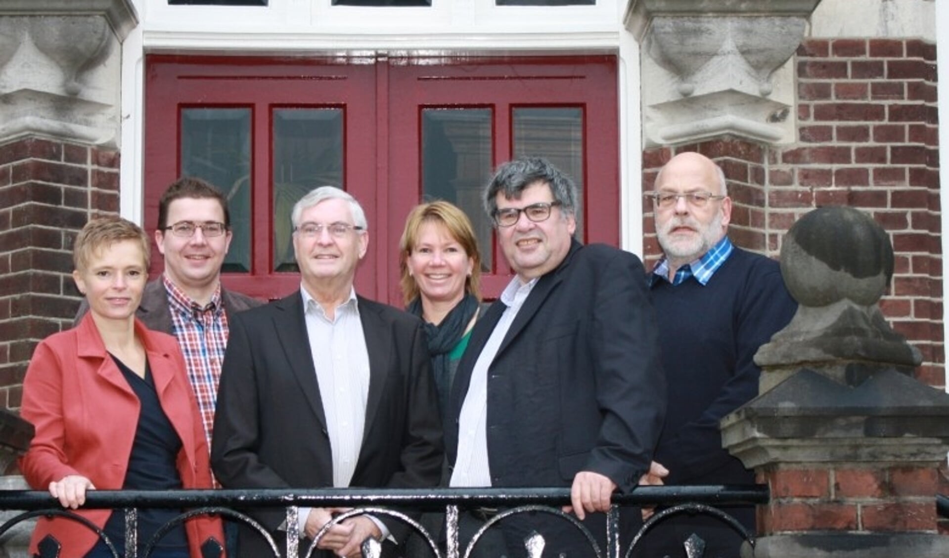 De fractie KERN met de kandidaten voor een raadszetel voor de gemeenteraadsverkiezingen in 2014.