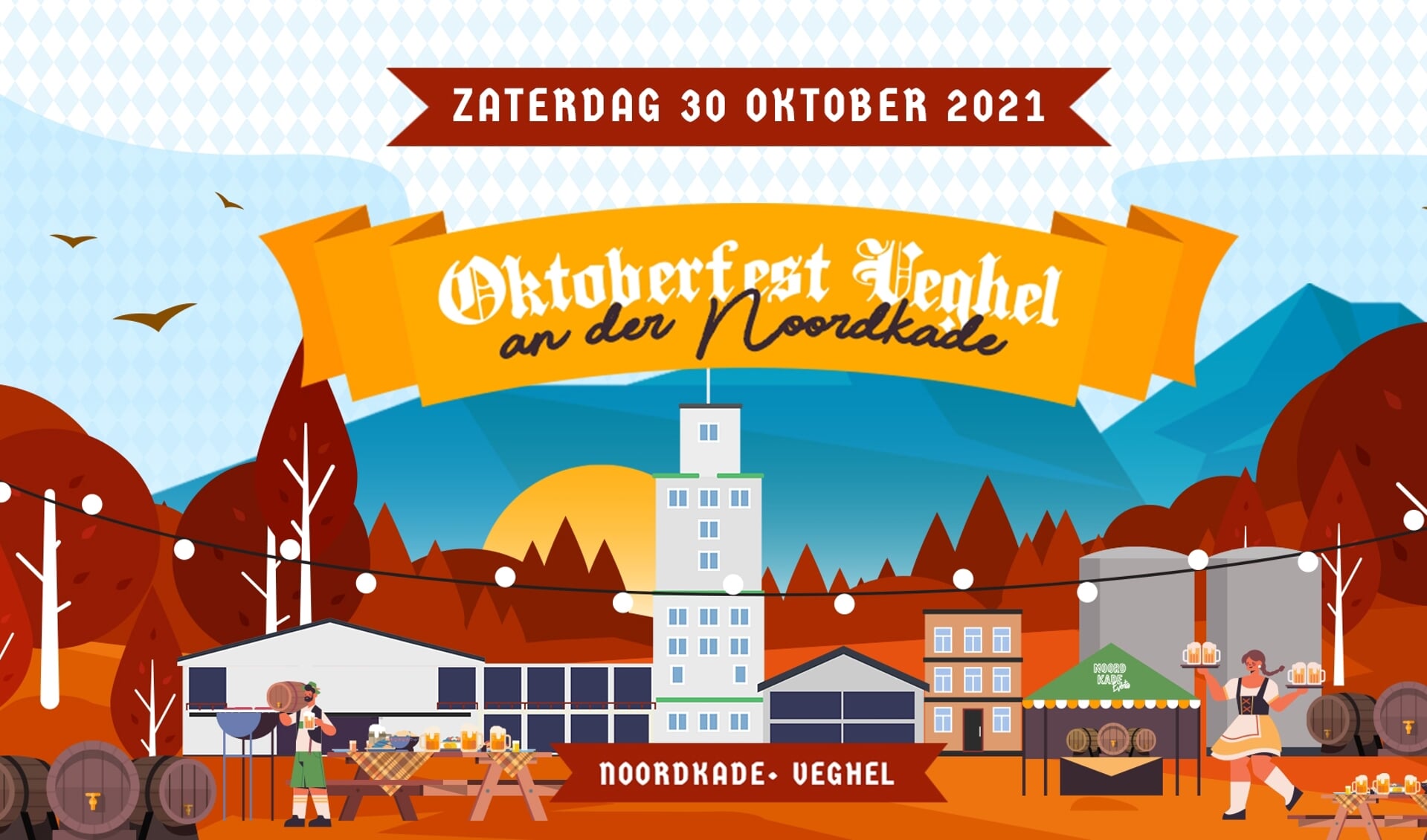 Het wordt de allereerste editie van het Oktoberfest an der Noordkade.