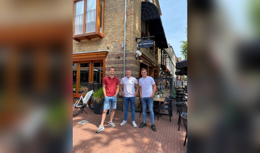 Bart Bernsen, Gert Jordaans en Luuk Vos.
