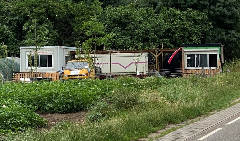 De gebouwen van de stadstuin aan de Goorseweg in Ottersum.