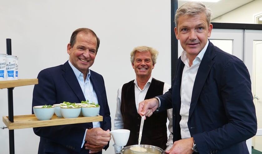<p>Van links naar rechts: Harry Brouwer, Bob Hutten en Edwin Heeren.</p>