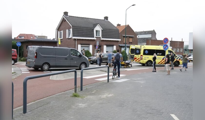 De fietser had voorrang.