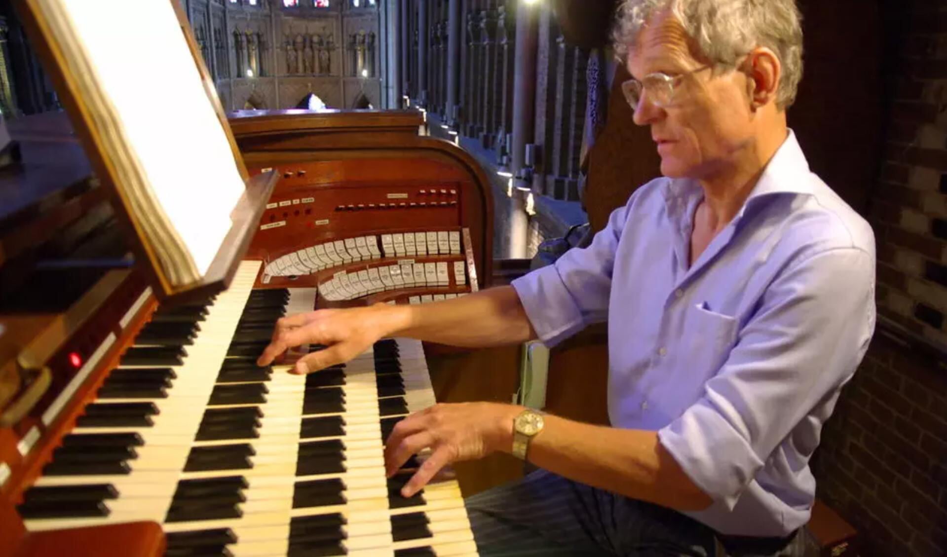 Piet van der Steen waagt zich op dinsdag 27 juli aan het orgelwerk 'Fantaisie pour orque-aeolian' van componist Camille Saint-Saëns.