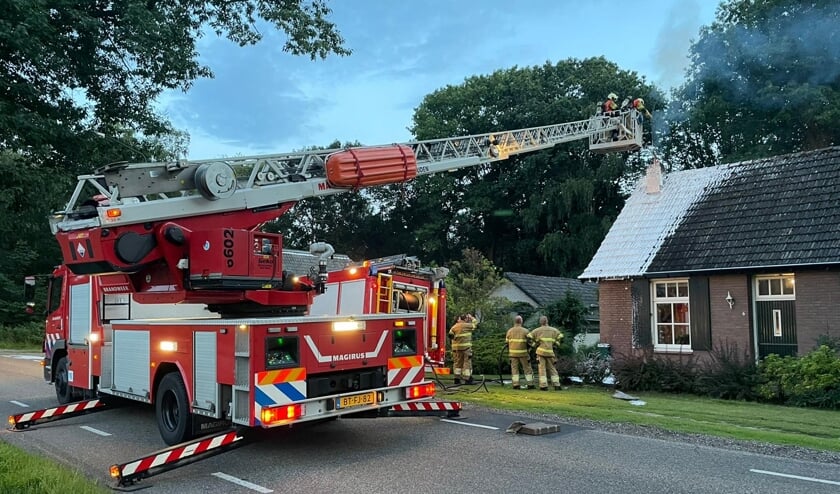 Aan de Broeder Hogardstraat in Boekel heeft donderdagavond een schoorsteenbrand gewoed.