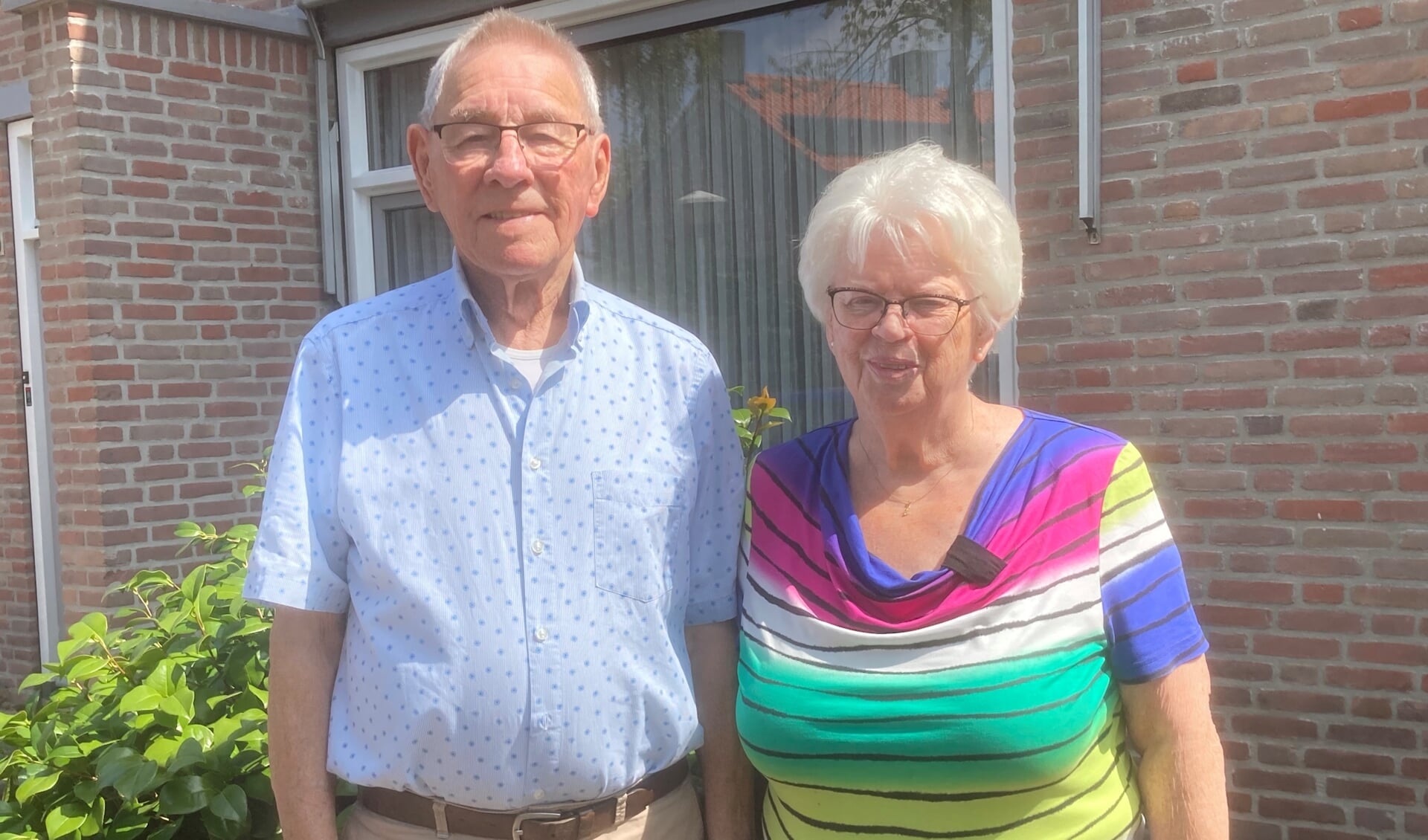Gerrit en Cisca, al 60 jaar gelukkig getrouwd.