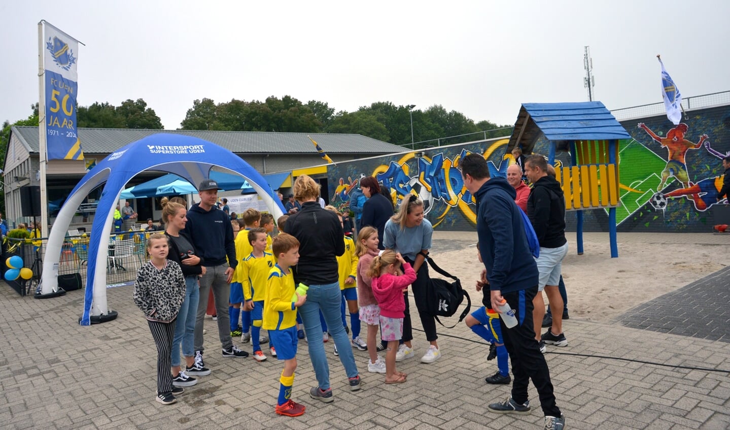 De open dag van FC Uden in 2021.