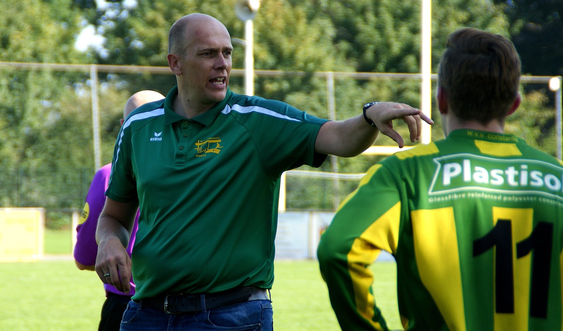 Trainer Gert Jan Reijnen van Constantia: 'Gaan er alles aan doen om te promoveren dit seizoen.'