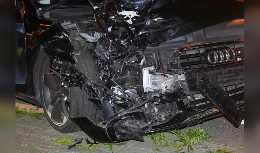 Ongeval in Herpen. (Foto: Gabor Heeres, Foto Mallo)