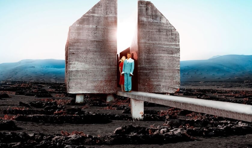 <p>‘Het Zwarte Raam’ is een muzikale theatervoorstelling over de klimaatcatastrofe. (Foto: Anouk van Kalmthout)</p>