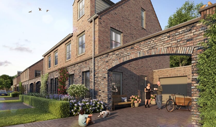 <p>Een voorbeeld van een tweekapper in de nieuwe woonbuurt Kloosterveldt.</p>