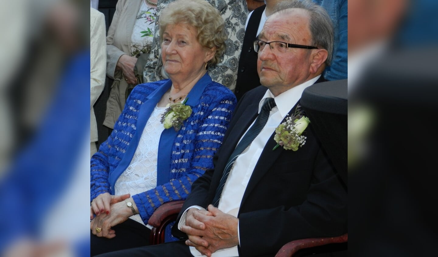 Koos en Dien van Lankveld zijn 65 jaar getrouwd.