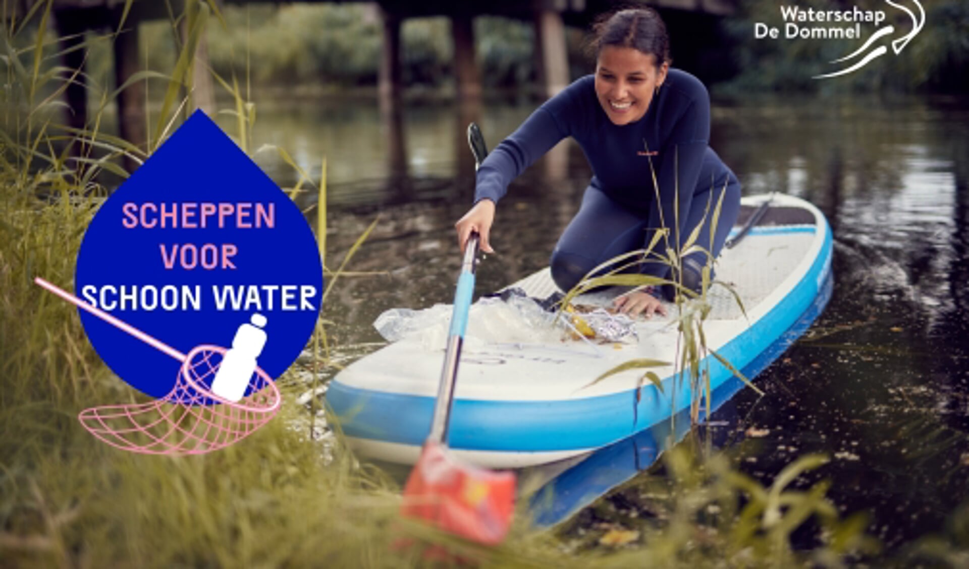 De actie 'Scheppen voor schoon water' start op 13 september en loopt tot en met World Cleanup Day op 18 september.