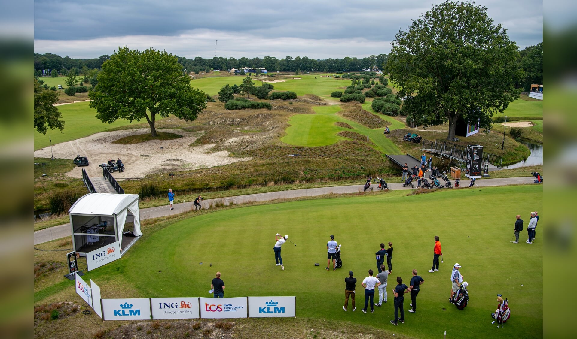 De eerste dag van de Dutch Open 2021 op Bernardus Golf in Cromvoirt.