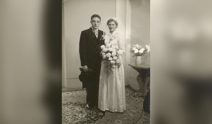 Koos en Dien van Lankveld zijn 65 jaar getrouwd.