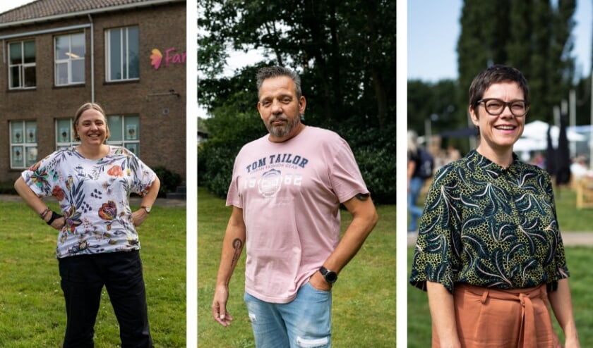 <p>De drie genomineerden met van links naar rechts Carlijn van Beers, Paul van Gellecom en Coralie den Adel van Theaterfestival Boulevard. </p>