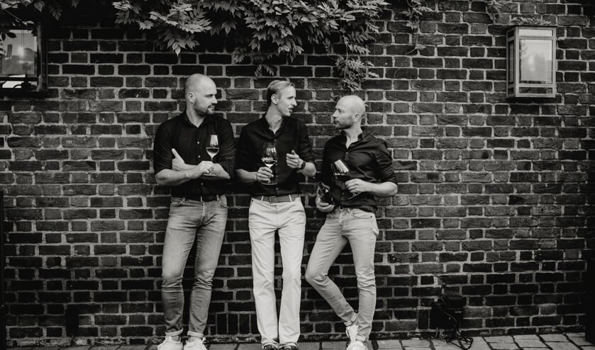 <p>Willem, Michiel en Feddo.</p>