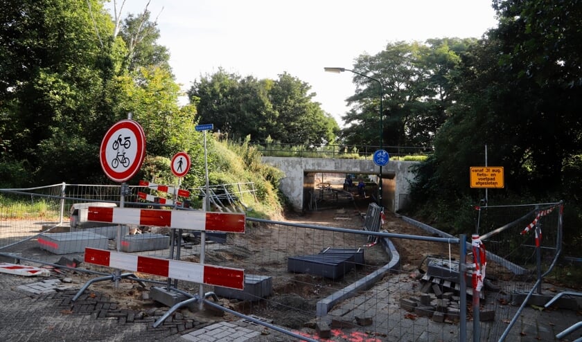 Vanaf vrijdag is het tunneltje weer geopend.